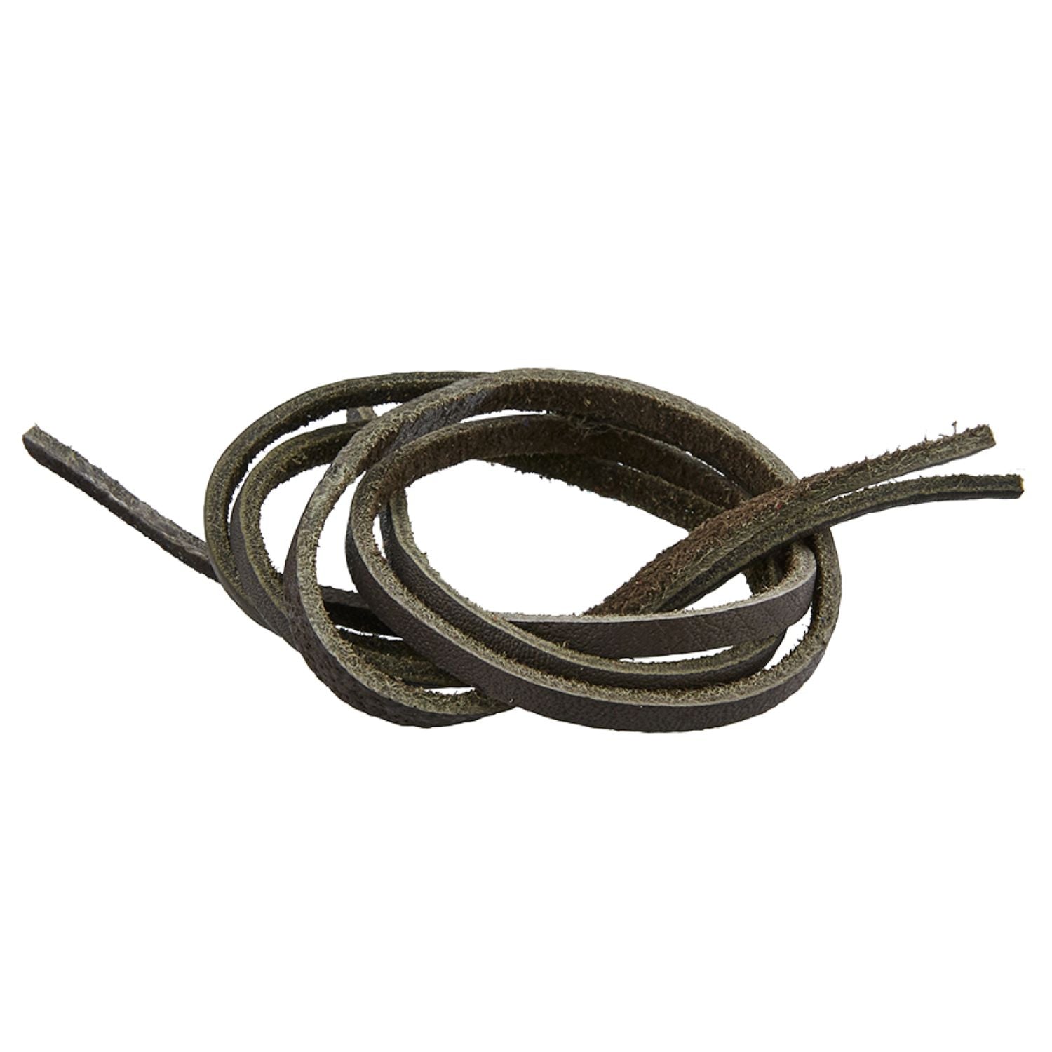 Leather Laces Olive