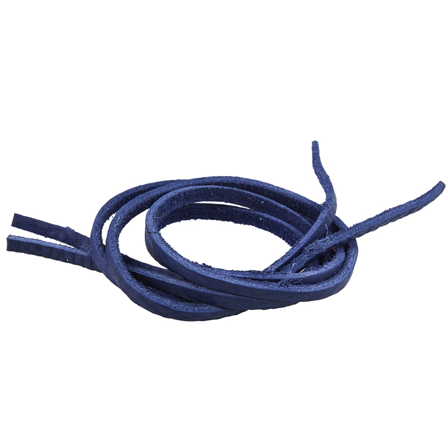 Leather Laces Royal Blue