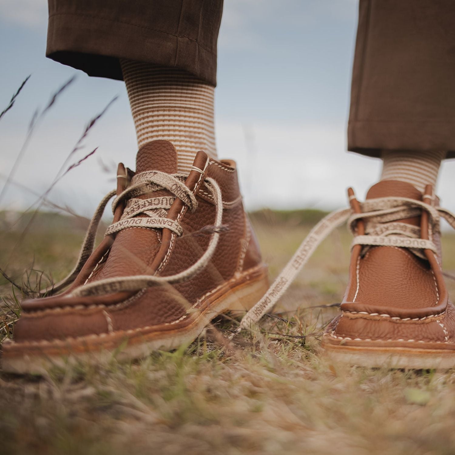 Duckfeet Ribe Nut moccasin leather ankle boot, additional product image 1