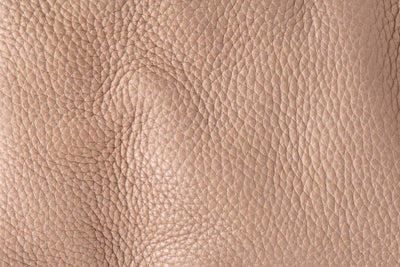 Soft Pebbled Leather - Cream