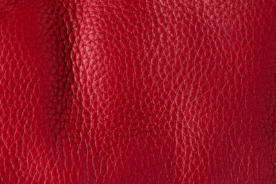 Soft Pebbled Leather - Granate